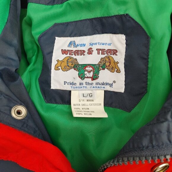 FUN Vintage Reid's Dairy Windbreaker Size Large - Picture 5 of 6